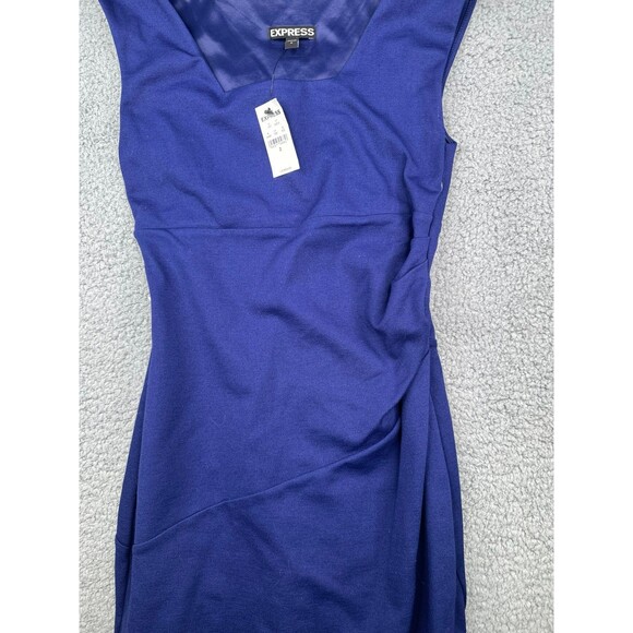 Express side ruched side zip dress NWT sz 2 - Picture 2 of 5